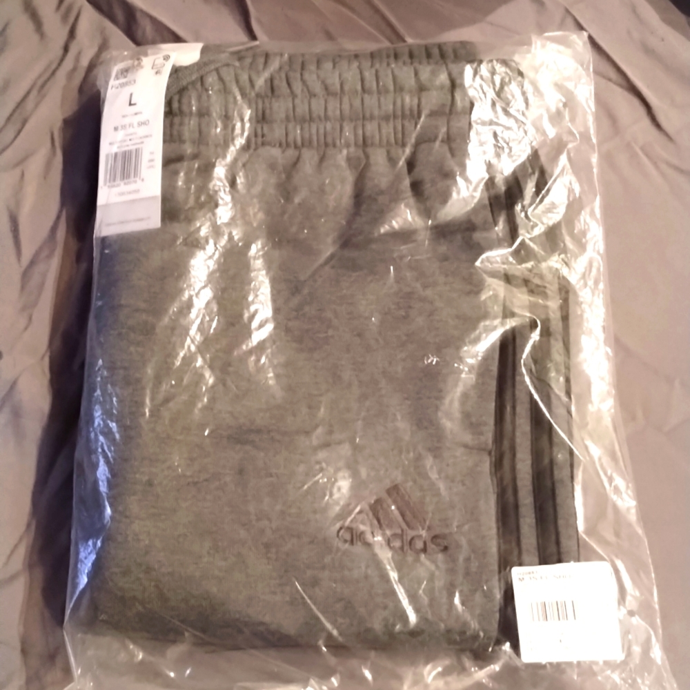 Dark gray Adidas sweatpants size large